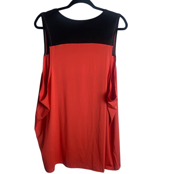 Asics Men's Size 3x PR Lyte Singlet Tank Top Red Black Activewear Workout Gym - Picture 3 of 8